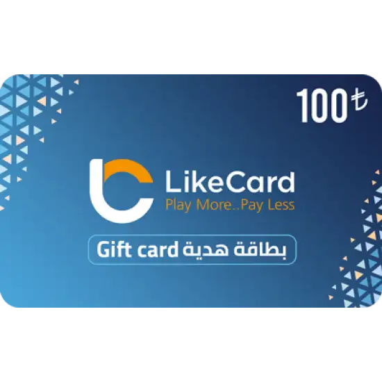 LikeCard Gift Card - 100 TL (Turky Account) LikeCard Gift Card - 100 TL (Turky Account)