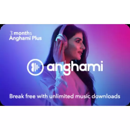 Anghami Plus 3 Month Subscription - Egypt 