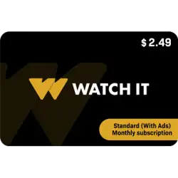 Watch it - Standard (With Ads) Monthly subscription Watch it - Standard (With Ads) Monthly subscription