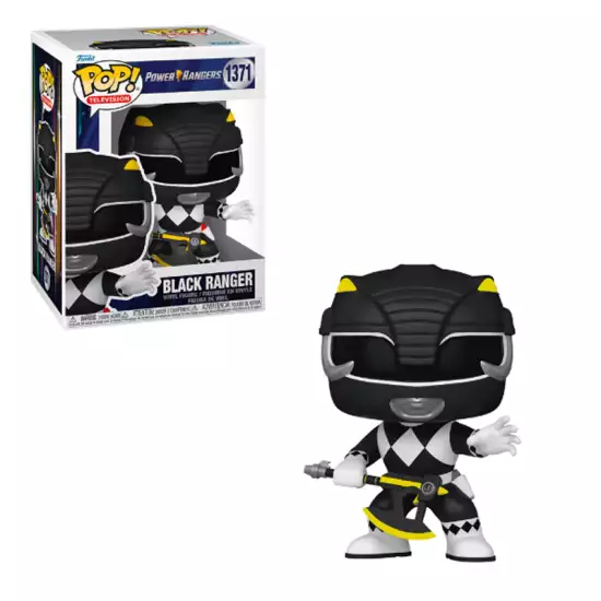 POP! : Power Rangers - Black Ranger BY FUNKO (1371) POP! : Power Rangers - Black Ranger BY FUNKO (1371)