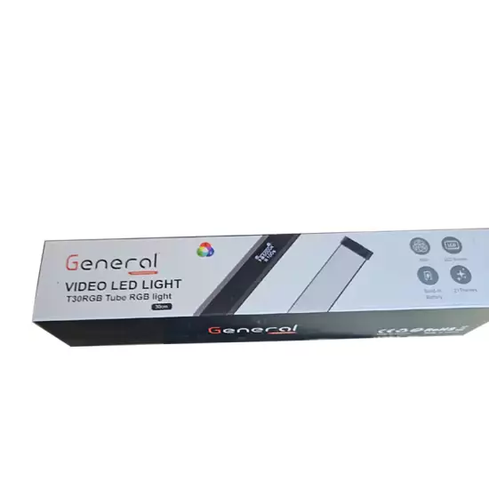 General Video LED Light T30RGB Tube RGB Light 30cm General Video LED Light T30RGB Tube RGB Light 30cm