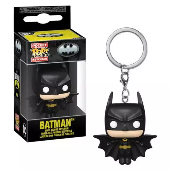 Funko Pocket Pop! Keychain Super Heroes: DC Batman 85th Anniversary - Batman Soaring (521) Funko Pocket Pop! Keychain Super Heroes: DC Batman 85th Anniversary - Batman Soaring (521)
