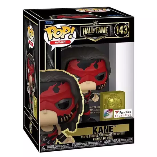 Funko Pop! WWE: Hall of Fame - Kane (Exclusive) (143) Funko Pop! WWE: Hall of Fame - Kane (Exclusive) (143)