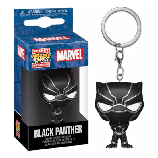 Funko Pocket Pop! Keychain Super Heroes: Marvel - Black Panther New Classics (1418) Funko Pocket Pop! Keychain Super Heroes: Marvel - Black Panther New Classics (1418)