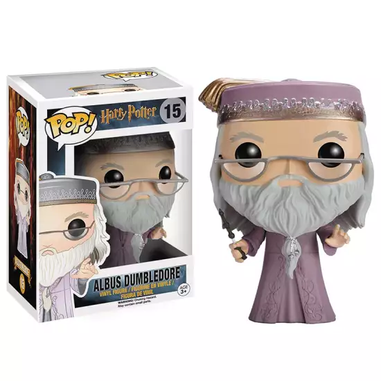Funko Pop! Wizarding World: Harry Potter And The Order Of Phoenix - Professor Albus Dumbledore With Wand (15) Funko Pop! Wizarding World: Harry Potter And The Order Of Phoenix - Professor Albus Dumbledore With Wand (15)