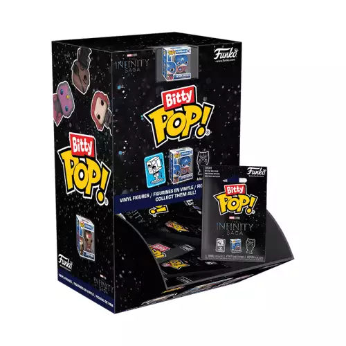 Funko Bitty Pop! Single Mystery Super Heroes: Marvel - The Infinity Saga - CDU36PCS (One Random Piece)