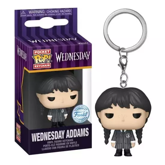 Funko Pocket Pop! Keychain Tv Series: Wednesday - Wednesday Addams (Exclusive) (1309) Funko Pocket Pop! Keychain Tv Series: Wednesday - Wednesday Addams (Exclusive) (1309)