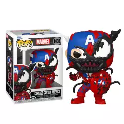 Funko Pop! Super Heroes: Marvel Carnageized - Captain America (1436)
