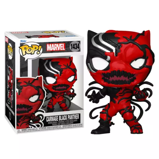 Funko Pop! Super Heroes: Marvel Carnageized - Black Panther (1434) Funko Pop! Super Heroes: Marvel Carnageized - Black Panther (1434)