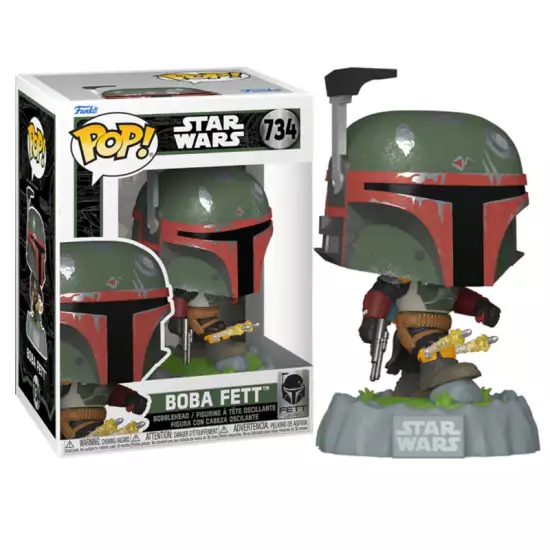 Funko Pop! Star Wars: Boba Fett with Rockets (734) Funko Pop! Star Wars: Boba Fett with Rockets (734)
