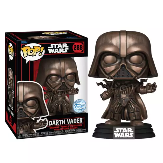 Funko Pop! Star Wars: Darth Vader (Metallic) (Bronze) (Exclusive) (288)