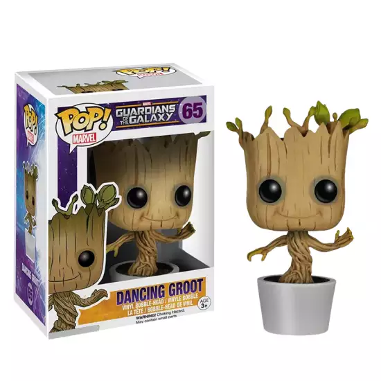 Funko Pop! Super Heroes: Marvel - Guardians Of The Galaxy - Dancing Groot (65) Funko Pop! Super Heroes: Marvel - Guardians Of The Galaxy - Dancing Groot (65)