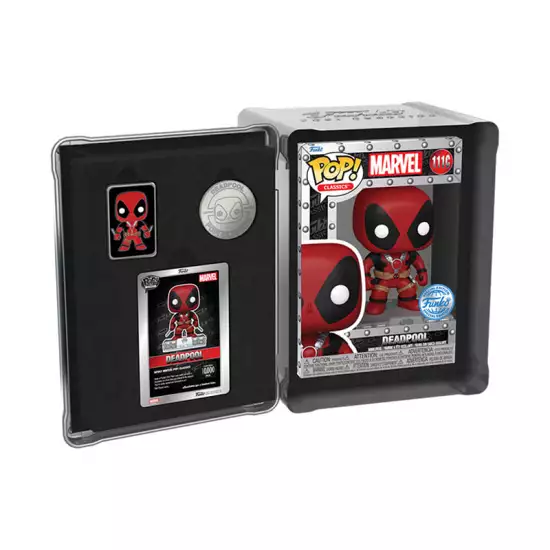 Funko Pop! Classics Super Heroes: Marvel - Deadpool - 10,000 PCS Limited Edition (111C) Funko Pop! Classics Super Heroes: Marvel - Deadpool - 10,000 PCS Limited Edition (111C)