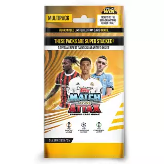 Topps UEFA Champions League Match Attax 24/25 Trading and Collectible Card  Game (Multipack) Best Price in Egypt|Games World Egypt