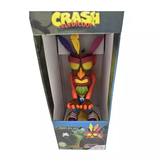 Cable Guys Crash Bandicoot Crash Aku Aku Controller Holder