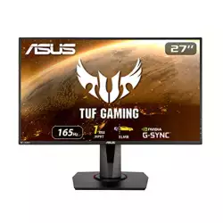 ASUS TUF Gaming VG279QR Monitor 27” Inch 1080P - FHD, IPS, 165Hz, 1MS Extreme Low Motion Blur, G-SYNC Compatible, Shadow Boost, VESA Mountable, DisplayPort, HDMI, Height Adjustable