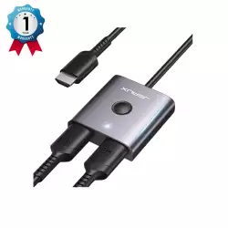 JSAUX Switch 4K 60Hz【1 m】, JSAUX HDMI 2.0 Switcher 2 in 1 Out Aluminum Bi-Directional Splitter 2 x 1/1 x 2 UHD 3D Compatible for Switch, PS4, Roku, HDTV, Monitor – 1m Grey JSAUX Switch 4K 60Hz【1 m】, JSAUX HDMI 2.0 Switcher 2 in 1 Out Aluminum Bi-Directional Splitter 2 x 1/1 x 2 UHD 3D Compatible for Switch, PS4, Roku, HDTV, Monitor – 1m Grey