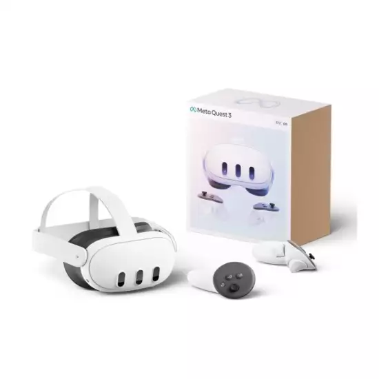 Meta Quest 3 Advanced All-In-One Virtual Reality Headset 512 GB White (Used) Meta Quest 3 Advanced All-In-One Virtual Reality Headset 512 GB White (Used)