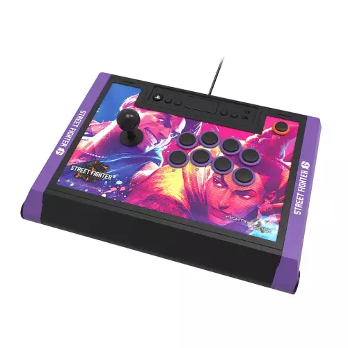 HORI  Fighting Stick Alpha (Street Fighter 6 Edition) for PlayStation®5, PlayStation®4, and PC