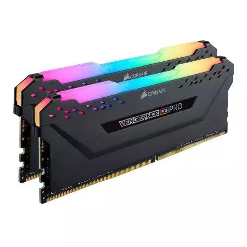 Corsair Vengeance RGB PRO 16 GB (2 x 8 GB) DDR4 3600 MHz C18 XMP 2.0 Enthusiast RGB LED Illuminated Memory Kit - Black CMW16GX4M2D3600C18