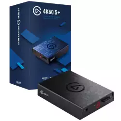 Elgato 4K60 S+, External Capture Card, Record in 4K60 HDR10 with ultra-low latency to PC or SD Card on PS5/PS4, Xbox Series X/S, Xbox One X/S, in OBS and other broadcasting software, for Windows Elgato 4K60 S+, External Capture Card, Record in 4K60 HDR10 with ultra-low latency to PC or SD Card on PS5/PS4, Xbox Series X/S, Xbox One X/S, in OBS and other broadcasting software, for Windows