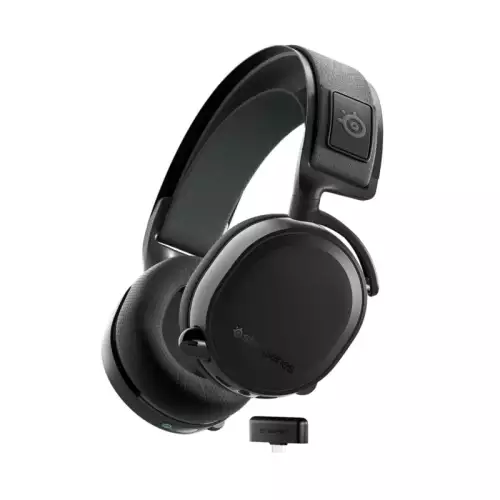 Steelseries Arctis 7+ Wireless Gaming Headset - Lossless 2.4 Ghz - 30 Hour Battery Life - For Pc, Ps5, Ps4, Mac, Android And Switch - Black