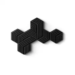 Elgato Wave Panels: 6 acoustic treatment panels, dual density foam, proprietary EasyClick frames, modular design, easy setup and removal- Black Elgato Wave Panels: 6 acoustic treatment panels, dual density foam, proprietary EasyClick frames, modular design, easy setup and removal- Black