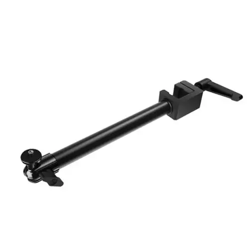 Elgato Solid Arm Auxiliary Holding arm for Cameras — Lights and More, Multi Mount Accessory, Black