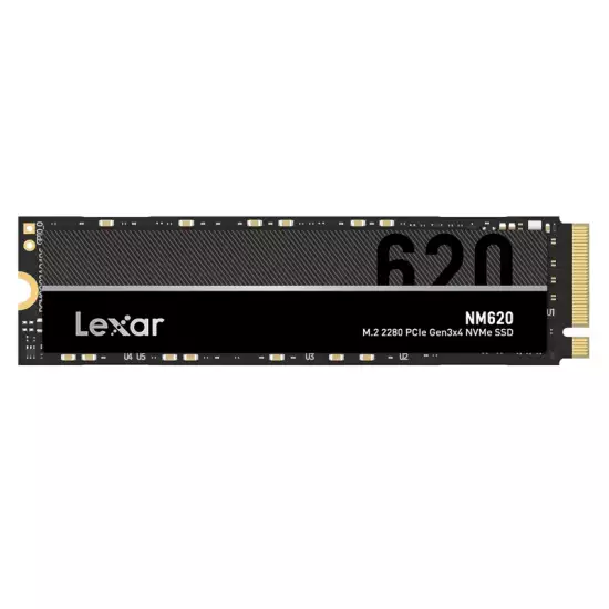 Lexar NM620 1TB High Speed PCIe Gen3x4 NVMe 1.4 Internal SSD with 4 Lanes M.2 Nvme