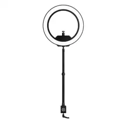 Elgato Ring Light — Premium 2500 lumens Light with desk clamp and ball mount for Streaming, TikTok, Instagram, Home Office, Temperature and Brightness app-adjustable on Mac, PC, iOS, Android