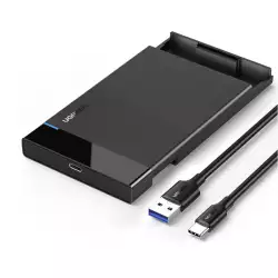 UGREEN US221 USB-C 2.5 inch HDD Enclosure Rack -Black (30848) (Used)