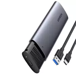 Ugreen USB -C-TO M.2NGFF 5G ENCLOSURE A TO C CABLE (10903) Ugreen USB -C-TO M.2NGFF 5G ENCLOSURE A TO C CABLE (10903)