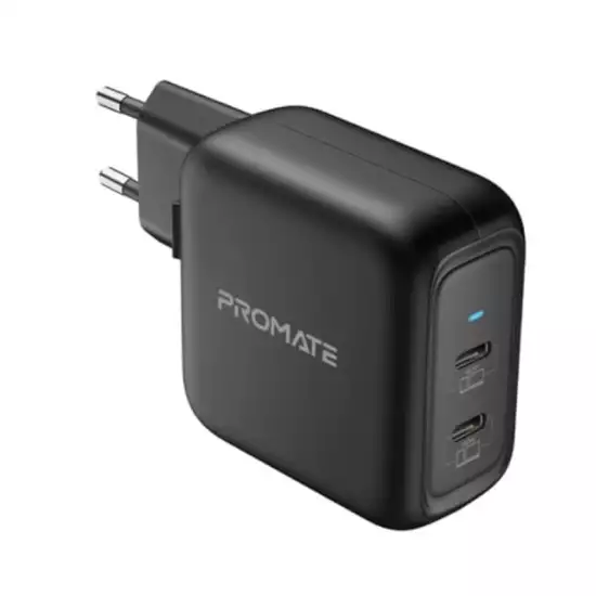 PROMATE GaNPort-90PD 90W PD GaNFast Charging Adapter with Over-Charging Protection for iPhone MacBook Pro iPad Air MacBook Air PROMATE GaNPort-90PD 90W PD GaNFast Charging Adapter with Over-Charging Protection for iPhone MacBook Pro iPad Air MacBook Air