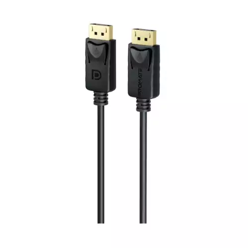 Promate DisplayPort Cable, Premium Ultra HD 8K@60Hz Video Display Cord with 32.4Gbps Bandwidth Transmission, Gold Plated Connectors, 2m Super Slim Cable and for MacBook Pro, Lenovo, HP, DPLink-200