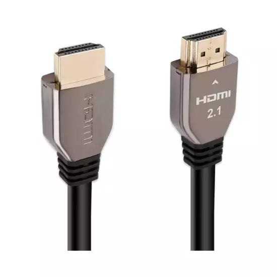 Promate HDMI 2.1 Cable, Premium High-Speed 48Gbps 8K HDMI to HDMI Cord with Dynamic HDR, Enhanced Audio Return, 2m Tangle-Free Cord and 3D Video Support for HDTV, Apple, PlayStation, ProLink8k-200 Promate HDMI 2.1 Cable, Premium High-Speed 48Gbps 8K HDMI to HDMI Cord with Dynamic HDR, Enhanced Audio Return, 2m Tangle-Free Cord and 3D Video Support for HDTV, Apple, PlayStation, ProLink8k-200