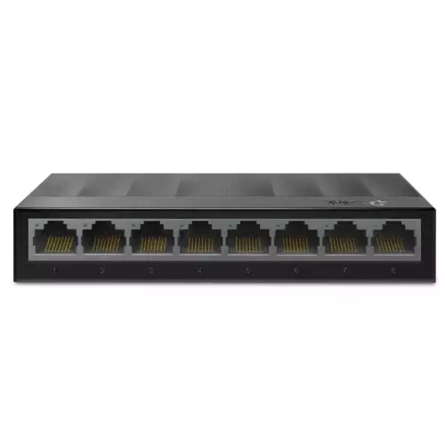 TP-LINK LS1008G Desktop Switch, 8 Ports - Black