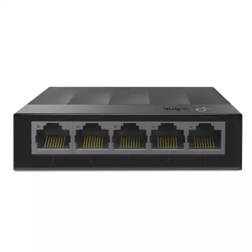 TP-LINK LS1005G Desktop Switch, 5 Ports - Black