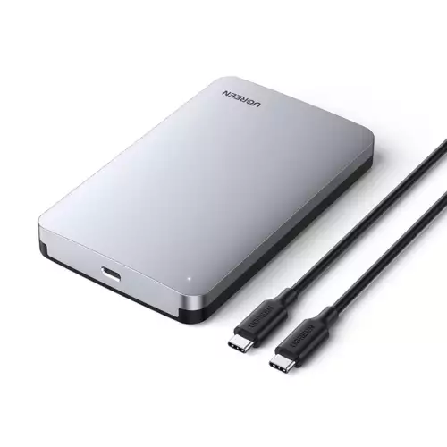 Ugreen USB-C 3.1 Gen2 2.5 Inch Hard Drive Enclosure (70499) - (Open Sealed)