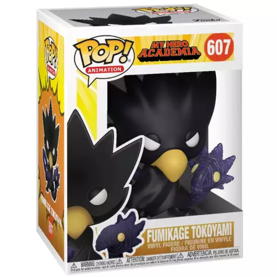 POP! : Fumikage Tokoyami My Hero Academia BY FUNKO (607) POP! : Fumikage Tokoyami My Hero Academia BY FUNKO (607)