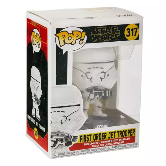 POP! : Star Wars Rise Of Skywalker First Order Jet Trooper Bobble Head BY FUNKO (317) POP! : Star Wars Rise Of Skywalker First Order Jet Trooper Bobble Head BY FUNKO (317)