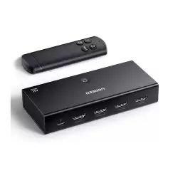 UGREEN HDMI Switch 4K 60Hz 3 in 1 out HDMI Splitter 3 Ports Box HDMI 2.0 Switcher Supports HDR/CEC/3D/HDCP 1.4 for 4K x 2K@60Hz/ Full HD 1080P Compatible with PS5 PS4 Xbox Fire Stick Roku Apple TV PC UGREEN HDMI Switch 4K 60Hz 3 in 1 out HDMI Splitter 3 Ports Box HDMI 2.0 Switcher Supports HDR/CEC/3D/HDCP 1.4 for 4K x 2K@60Hz/ Full HD 1080P Compatible with PS5 PS4 Xbox Fire Stick Roku Apple TV PC