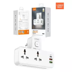 LDNIO SC2311 PD20W USB Qc 3.0 Wall Extension LDNIO SC2311 PD20W USB Qc 3.0 Wall Extension