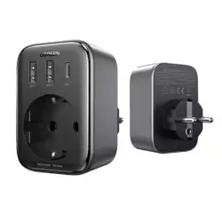 UGREEN 30W 4-in-1 Outlet Extender -Black (90613) Model:CD314 UGREEN 30W 4-in-1 Outlet Extender -Black (90613) Model:CD314