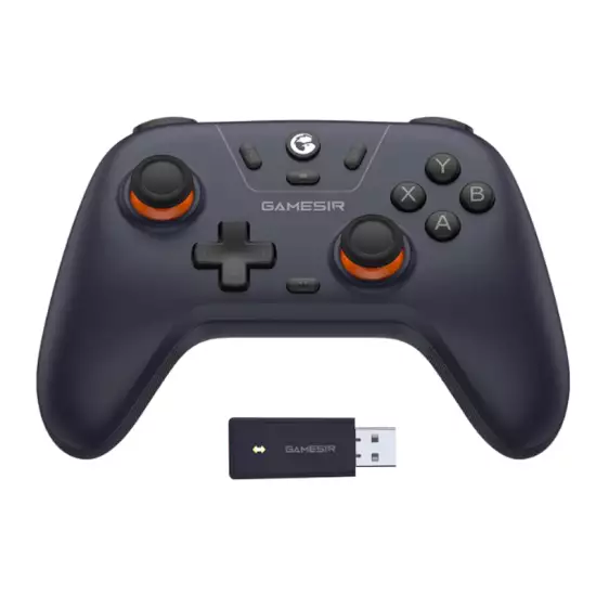 GameSir Nova Lite 2.4g Wireless Controller for Windows PC, iPhone, Android, Switch & Steam Deck, Bluetooth Controller Gamepad with Hall Effect Trigger,Turbo,Rumble Vibration (Nova Lite Purple) GameSir Nova Lite 2.4g Wireless Controller for Windows PC, iPhone, Android, Switch & Steam Deck, Bluetooth Controller Gamepad with Hall Effect Trigger,Turbo,Rumble Vibration (Nova Lite Purple)