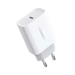 UGREEN 20W USB-C PD Fast Charger -White Model:CD137 (60450) UGREEN 20W USB-C PD Fast Charger -White Model:CD137 (60450)