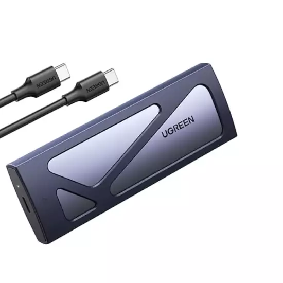 UGREEN M.2 NVMe SSD Enclosure, Tool-Free USB C External NVMe SSD Enclosure, 10Gbps M.2 NVMe to USB Adapter, USB 3.2 M.2 NVMe Reader Supports M and B&M Keys and Size 2230/2242 /2260/2280 SSDs (Open Sealed) UGREEN M.2 NVMe SSD Enclosure, Tool-Free USB C External NVMe SSD Enclosure, 10Gbps M.2 NVMe to USB Adapter, USB 3.2 M.2 NVMe Reader Supports M and B&M Keys and Size 2230/2242 /2260/2280 SSDs (Open Sealed)