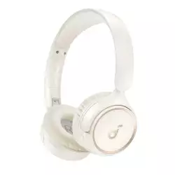 Soundcore H30i Wireless On-Ear Headphones, Foldable Design, Pure Bass, 70H Playtime, Bluetooth 5.3, Lightweight and Comfortable, App Connectivity, Multipoint Connection (White)