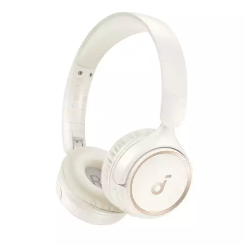 Soundcore H30i Wireless On-Ear Headphones, Foldable Design, Pure Bass, 70H Playtime, Bluetooth 5.3, Lightweight and Comfortable, App Connectivity, Multipoint Connection (White)