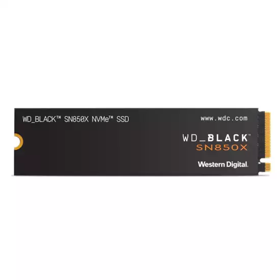 WD_BLACK 1TB SN850X NVMe Internal Gaming SSD Solid State Drive - Gen4 PCIe, M.2 2280, Up To 7,300 MB/S - WDS100T2X0E WD_BLACK 1TB SN850X NVMe Internal Gaming SSD Solid State Drive - Gen4 PCIe, M.2 2280, Up To 7,300 MB/S - WDS100T2X0E