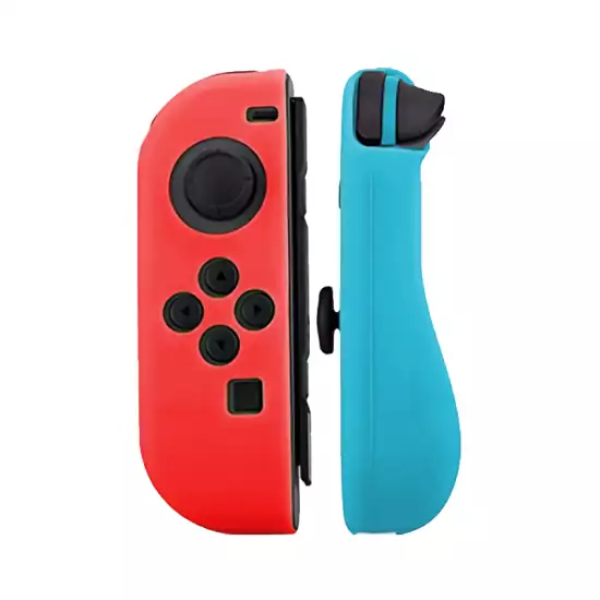 Nintendo Switch Joy-Con Cover Case for Nintendo Switch (OLED Model) - Red And Blue Nintendo Switch Joy-Con Cover Case for Nintendo Switch (OLED Model) - Red And Blue